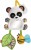 FISHER-PRICE FGH91 jucărie de agățat cu zornăitoare pentru cărucior, scaun auto 37 cm PANDA