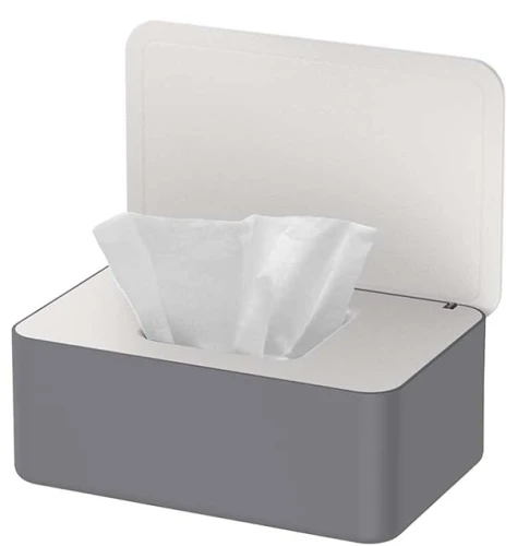 Recipient pentru șervețele umede cu garnitură și capac 10,1 x 21 cm
