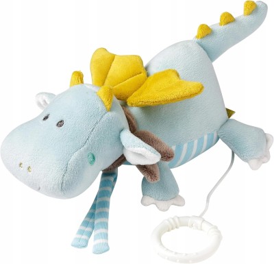 FEHN Castel Mic jucărie de agățat cu carusel muzical DRAGON 19 cm