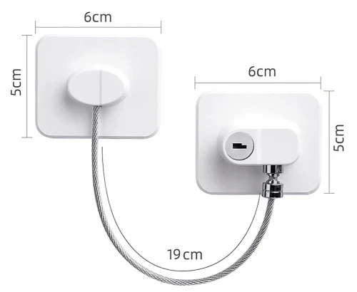 CHILD SAFETY LOCK blocare de siguranță pentru copii pentru dulapuri și sertare 1 bucată
