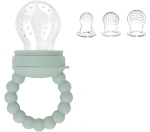 STONNY inel de dentiție distribuitor de fructe pentru copii + 3 tetine 3-24 luni