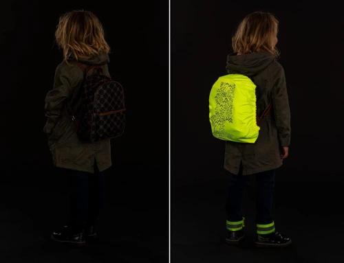 REER MyBuddyGuard husă impermeabilă reflectorizantă pentru rucsac până la 20 litri