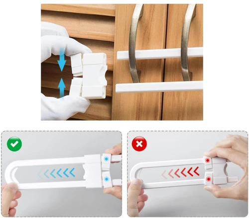 KOLAKO protecție pentru dulapuri cu uși duble 1 bucată