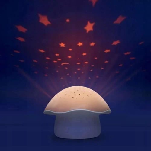 PABOBO Mushroom proiector de stele cu melodii și senzor de plâns CIUPERCĂ