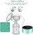 PIAEK pompă de sân electrică dublă BPA FREE