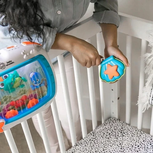 BABY EINSTEIN Vise Marine CARUSEL MUZICAL + TELECOMANDĂ