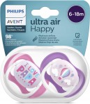 PHILIPS AVENT Ultra Air suzete x 2 6-18 luni