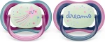 PHILIPS AVENT Ultra Air Night suzete x 2 6-18 luni STRĂLUCESC ÎN ÎNTUNERIC