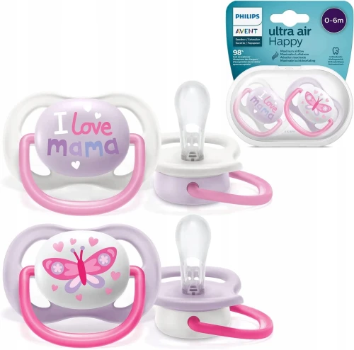 PHILIPS AVENT Ultra Air suzete x 2 0-6 luni