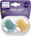 PHILIPS AVENT Ultra Air suzete x 2 6-18 luni