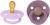 BIBS COLOUR suzete calmante 2pack cauciuc 0-6luni SIMETRICE