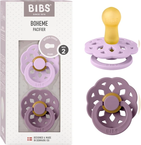 BIBS BOHEME suzete liniștitoare 2pack 6luni+