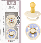 BIBS COLOUR STUDIO suzete calmante 2 bucăți cauciuc 6-18 luni