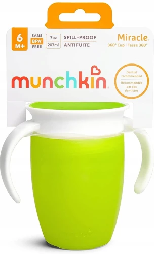 MUNCHKIN Miracle cană 360 6luni+ 207ml