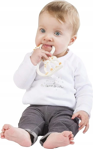 GIRAFA SOPHIE inel de dentiție natural SO PURE 18CM