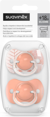 SUAVINEX SX PRO suzetă anatomică 18luni+ silicon x2
