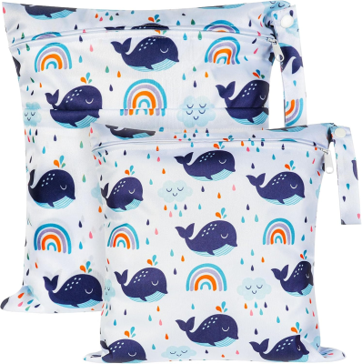 SAC impermeabil pentru scutece ude x2 30x36 / 30x28