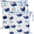 SAC impermeabil pentru scutece ude x2 30x36 / 30x28
