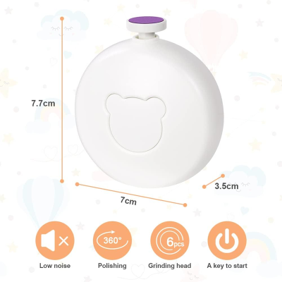 VICLOON pilă electrică pentru unghii 6 în 1