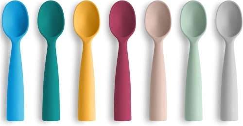 Set lingurițe silicon VICLOON 6 luni+ x7