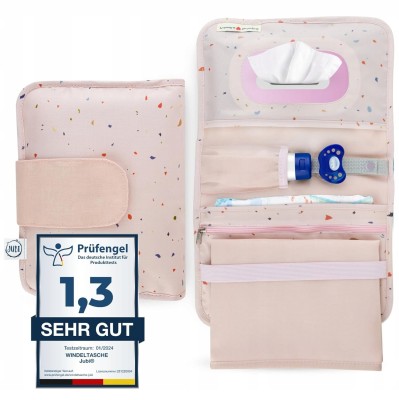 JUBI organizator pentru scutece șervețele +saltea de înfășat