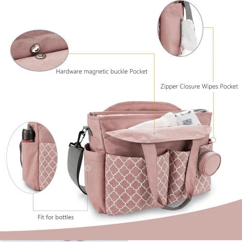 BIZCASA geantă pentru cărucior pentru accesorii pentru bebeluși