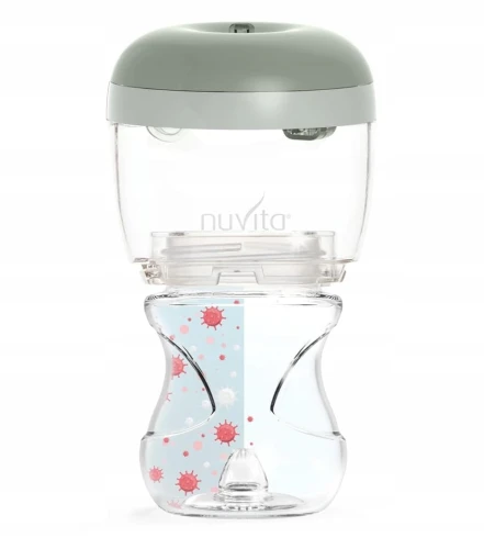 NUVITA MellyPlus 2 sterilizator UV portabil pentru suzete și biberoane 2 minute