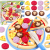 Set din lemn BEBEROLEN pentru prepararea pizzei PIZZERIA 24 piese