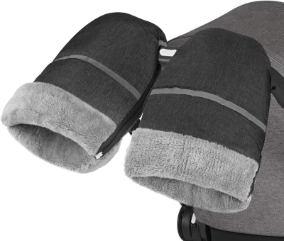 MUFKI polar impermeabile pentru cărucior, cu elemente reflectorizante