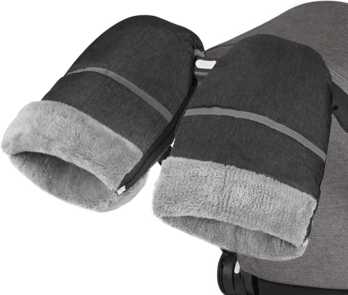 MUFKI polar impermeabile pentru cărucior, cu elemente reflectorizante