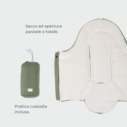 MOOVO NUVITA sac de dormit universal pentru cărucioare 0-6 luni 80cm
