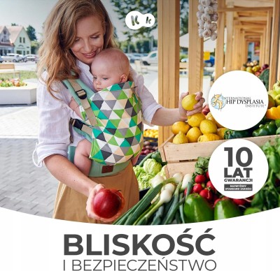 KINDERKRAFT NINO CONFETTI marsupiu ergonomic