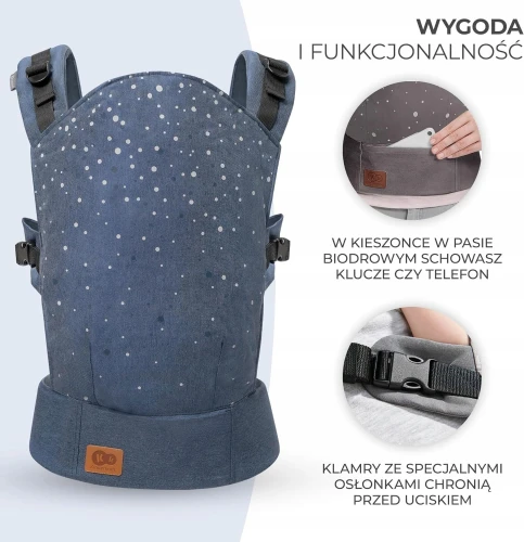 KINDERKRAFT NINO CONFETTI marsupiu ergonomic