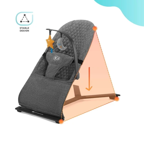 KINDERKRAFT MIMI balansoar șezlong până la 9kg