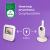 PHILIPS AVENT SCD881/26 monitor pentru bebeluși 2,8in vedere pe timp de noapte cântece de leagăn