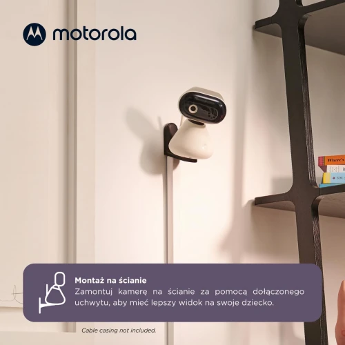 MOTOROLA PIP1000 Connect cameră de supraveghere pentru bebeluși controlată de la distanță, monitor electronic HD