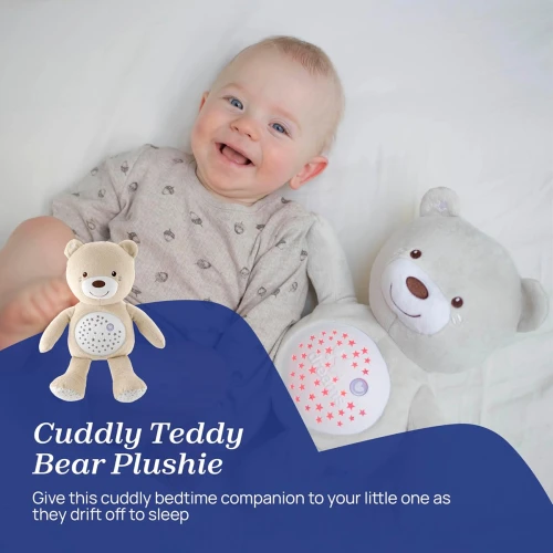 CHICCO First Dreams ursuleț PROIECTOR lampă sunete
