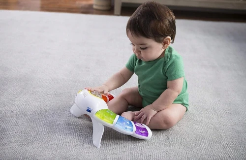 BABY EINSTEIN panou luminos cu zornăitoare, melodii și cuvinte în 3 limbi