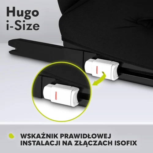 LIONELO HUGO i-Size scaun auto gr.2 și 3 ISOFIX