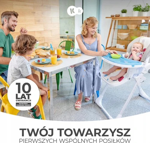 KINDERKRAFT YUMMY scaun de masă pentru copii cu blat