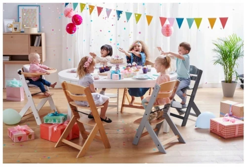 KINDERKRAFT ENOCK scaun de masă 3 în 1