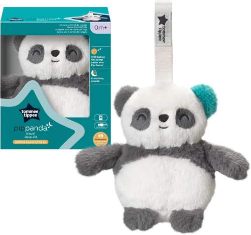 TOMMEE TIPPEE Mini Panda JUCĂRIE DE PLUȘ cu cutie muzicală CRY SENSOR