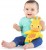 BRIGHT STARTS Snuggle&Teethe girafă de pluș cu jucării de dentiție
