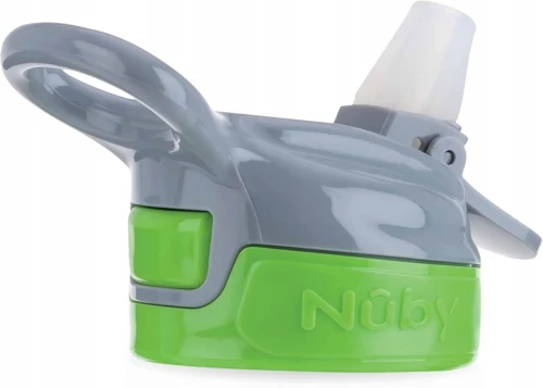 NUBY Flip-it Cup cană tritan anti-picurare cu pai și gură de scurgere 3 luni+ 360 ml