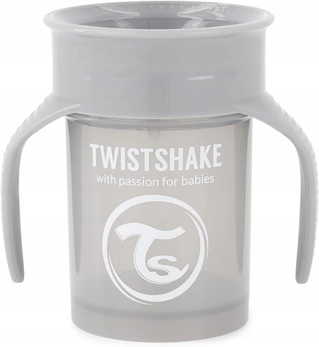 TWISTSHAKE cană anti-picurare 360 grade 230 ml 6 luni+