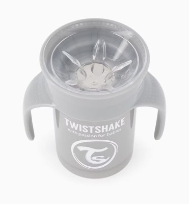 TWISTSHAKE cană anti-picurare 360 grade 230 ml 6 luni+