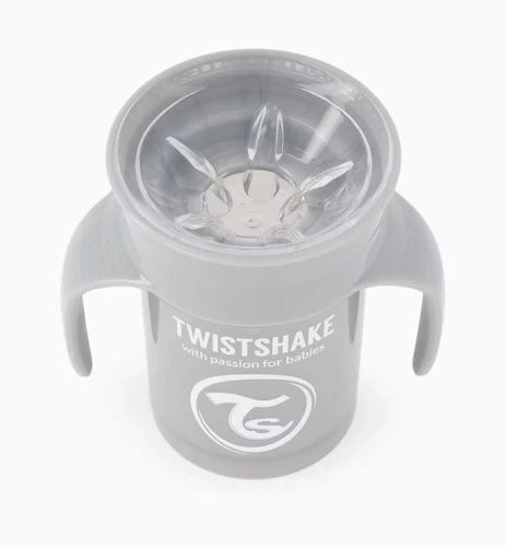 TWISTSHAKE cană anti-picurare 360 grade 230 ml 6 luni+