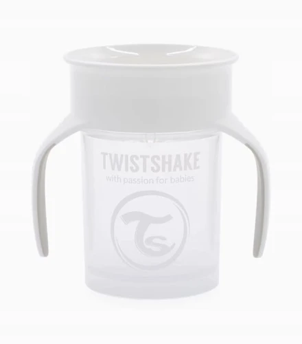 TWISTSHAKE cană anti-picurare 360 grade 230 ml 6 luni+