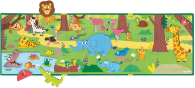 JANOD Magneti'Stories Africa puzzle magnetică 30 magneți