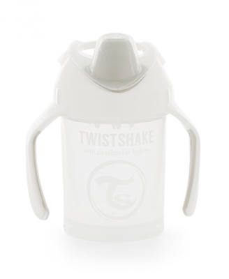 TWISTSHAKE Mini Cup cană anti-picurare cu tetină și blender 230 ml 4 luni+